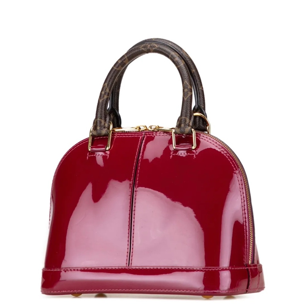 Louis Vuitton 2018 Vernis Miroir Alma BB satchel; Like New! - Picture 2 of 13